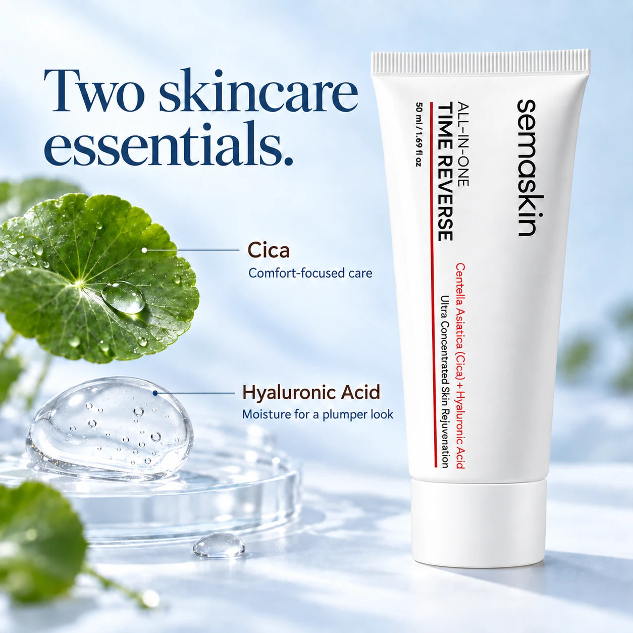Time Reverse with Cica and Hyaluronic Acid